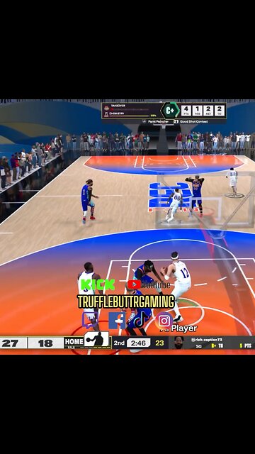 Get Tf Out The Way!!! #nasty #crazy #dunk #poster #nba2k #2k25 #fyp #viral #basketball #videogames