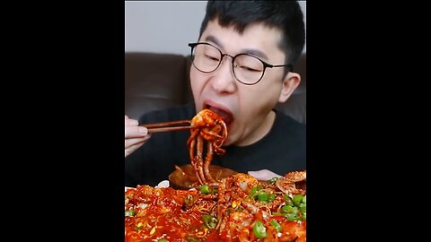 Spicy Octopus Mukbang