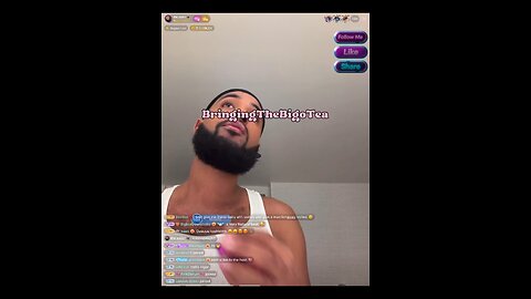 I never believe people that Kash be wearing makeup till I went in his live and he was doing his face