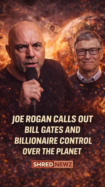 🚨 JOE ROGAN CALLS OUT BILLIONAIRE CONTROL OVER THE PLANET