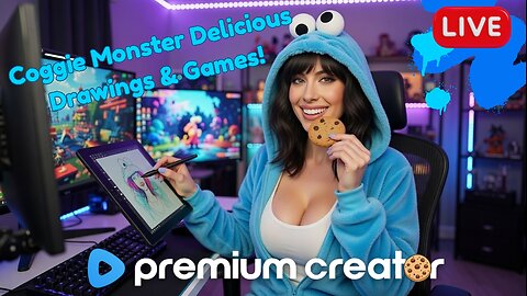 Cookies make everything better, so do you! 💙🍪 [ ART + CHILL + GAMES] !kofi !discord !cookie