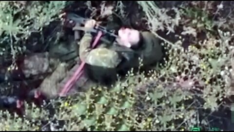 Russian Orc Blows His Own Brains Out, Finished Off by Ukrainian Drone’s Final Drop