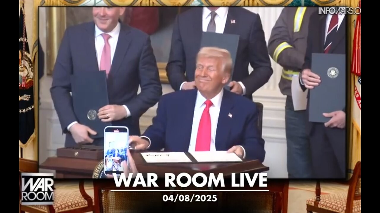 WAR ROOM (Full Show) Tuesday - 4/8/25