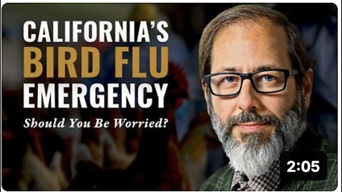 "California Bird Flu Emergency: Cause for Concern?"