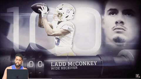 NFL Top 100 Players Of The 2024 2025 Season #100|WR Ladd McConkey | CHANNELADRIANTV Reacts