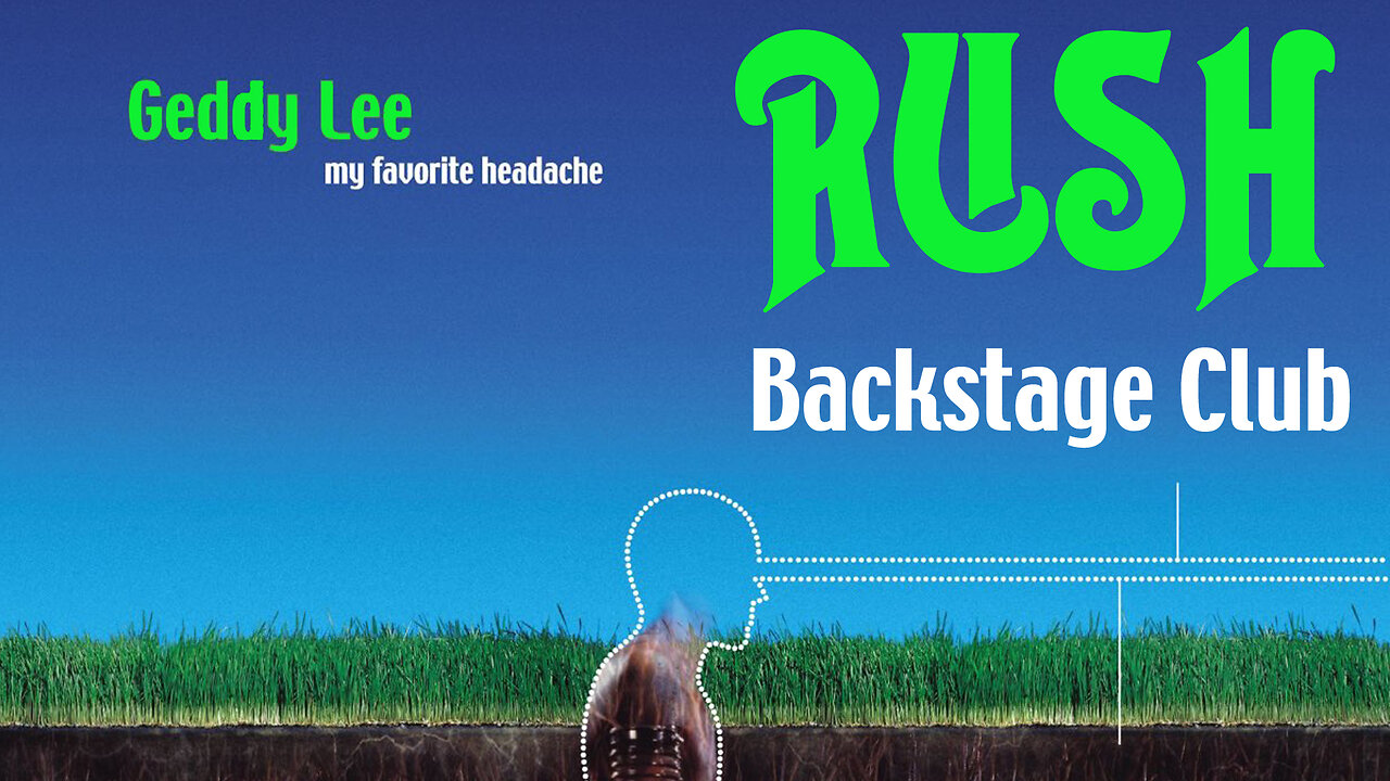 Unboxing RUSH Backstage Club - Geddy Lee My Favourite Headache - The Loudboy Experience