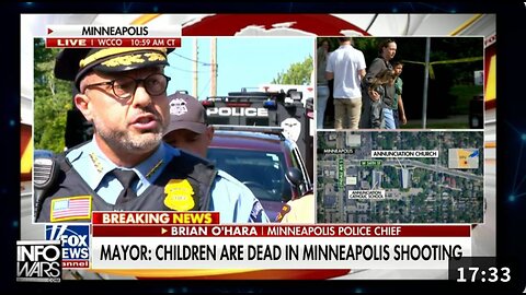Minneapolis Police Chief Says Mass Shooter Deliberately Targeted Catholic School Mass, More Than 20 People Shot