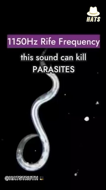 Royal Rife Discovered 1150 Hz Frequency Can Kill Parasites