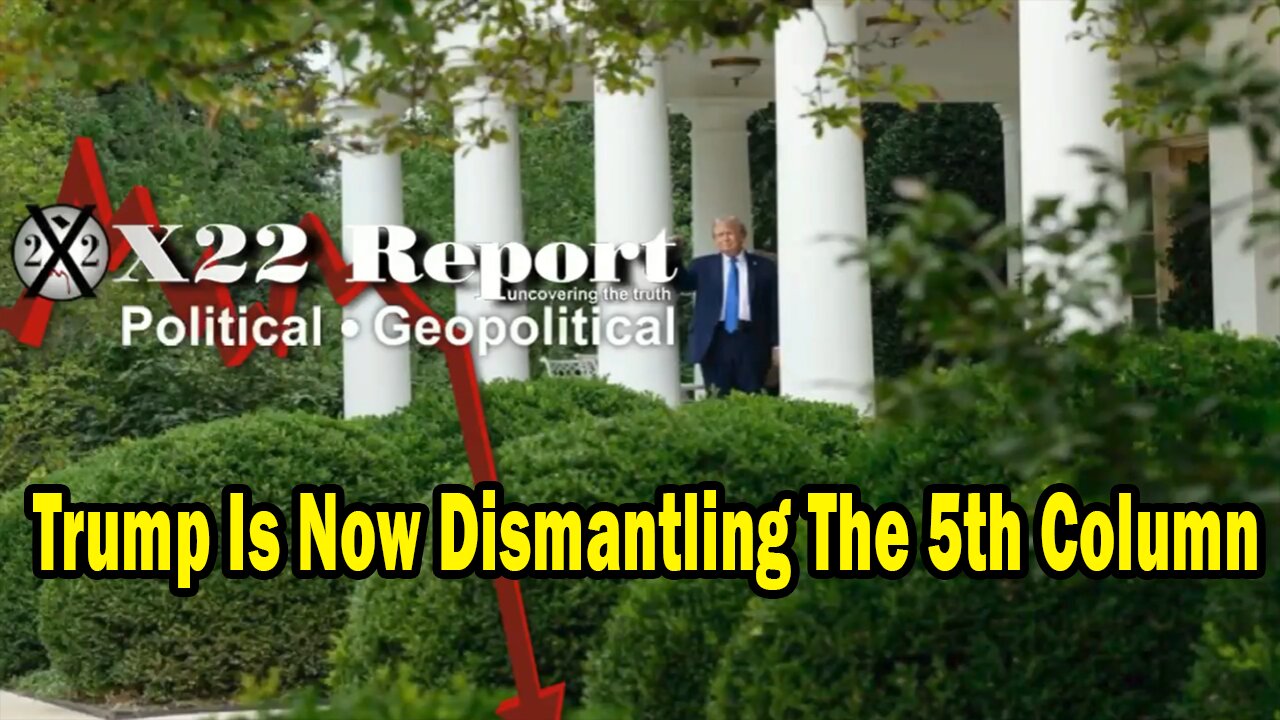 Dave Report Situation Update: Trump Is Now Dismantling The 5th Column, Fail-Safes In Place