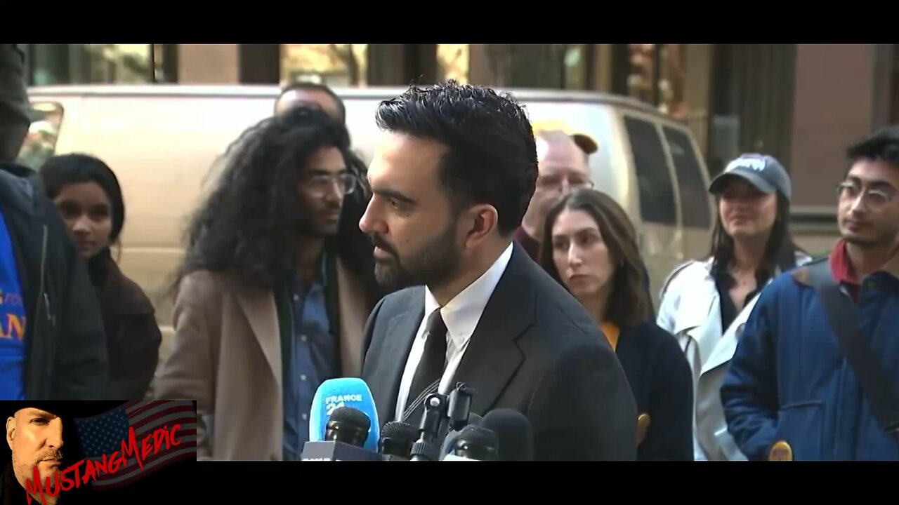 BREAKING NEWS:📣 Zohran Mamdani and the swooning Press. 🎥👀