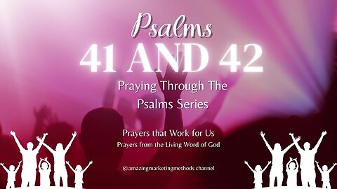 Psalms 41 & 42 – Deep Exploration into Suffering, Hope, and Faith🙆🤓😎🤩😍 #bibleverse #biblestudy 😍😀🤣👐