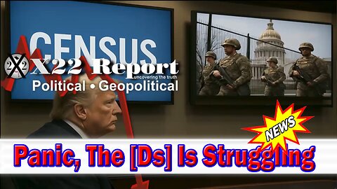 X22 Dave Report - Panic, The [Ds] Is Struggling, They Are Losing Power Every Single Day
			