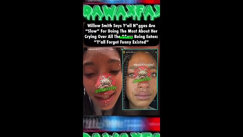 Willow with a message😂. Thoughts? 👀 #dawaxfax #willowsmith #willsmith