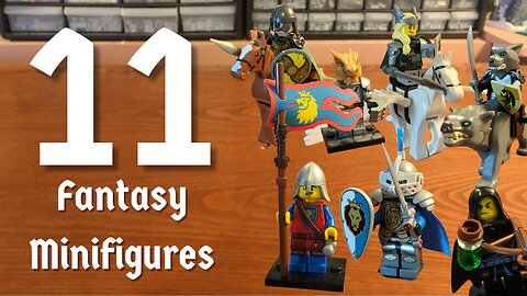 11 Custom Lego Fantasy Minifigures to Level Up Your Medieval Builds and World