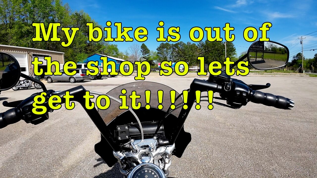 My bike got some work done to it and I got it back lets gooooo!