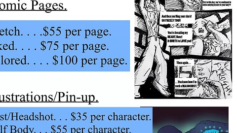Comic Commissions