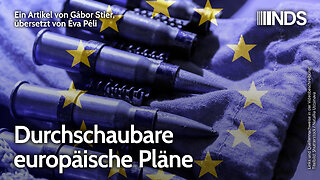 Durchschaubare europäische Pläne | Gábor Stier | NDS-Podcast