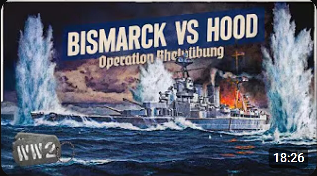 ⚓ HMS Hood: Death in 17 Minutes 💥 | The Bismarck Part 2 – Tragedy at Sea