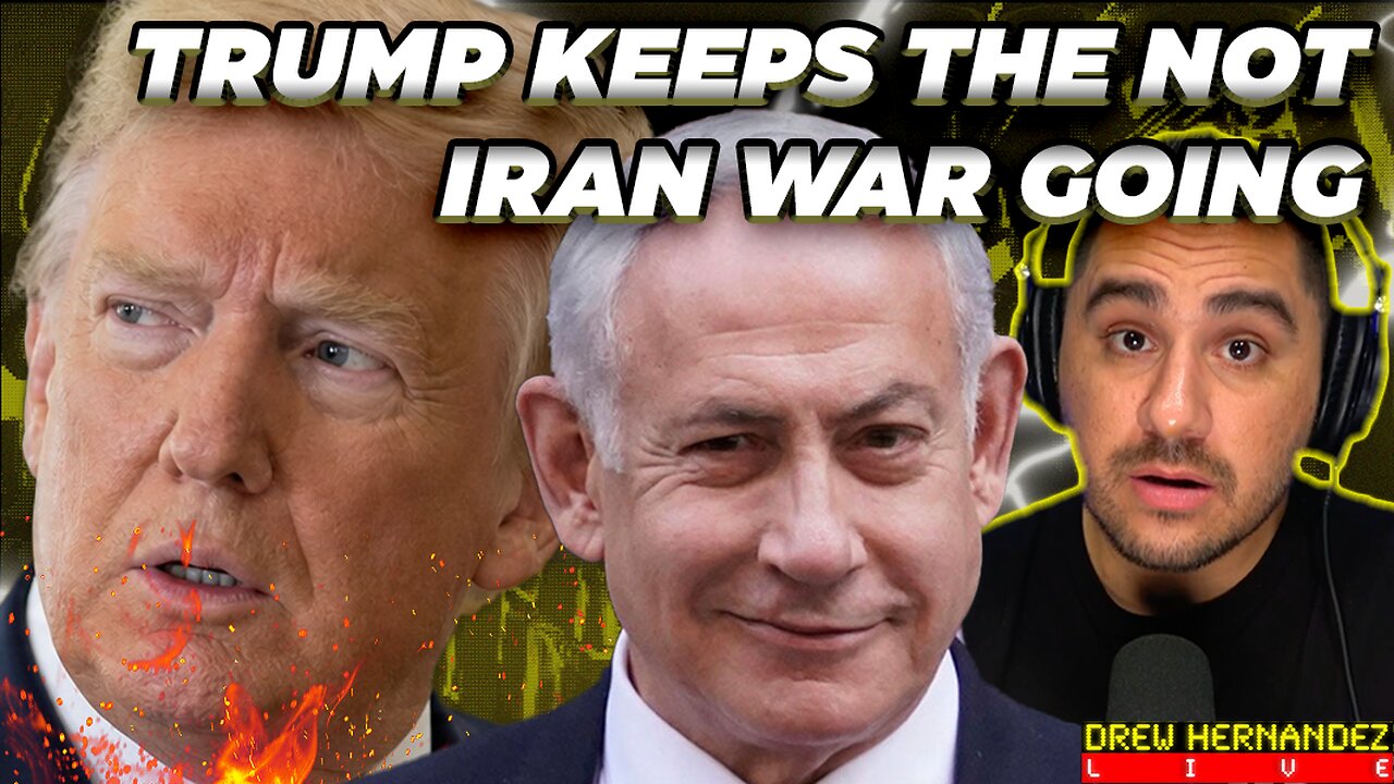 TRUMP KEEPS THE NOT IRAN WAR GOING YAAAY