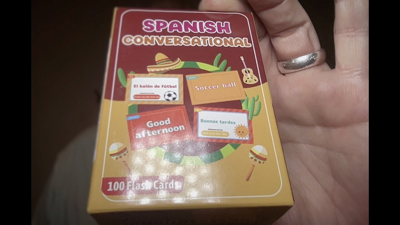 100 Flash Cards Spanish