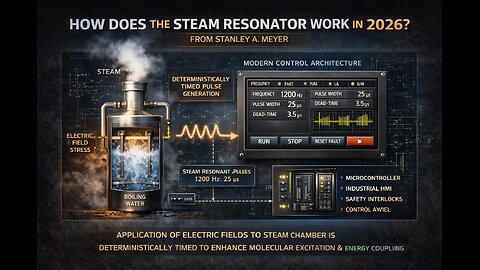 How the Stanley A. Meyer Steam Resonator Works DIY GUIDE SCIENCE