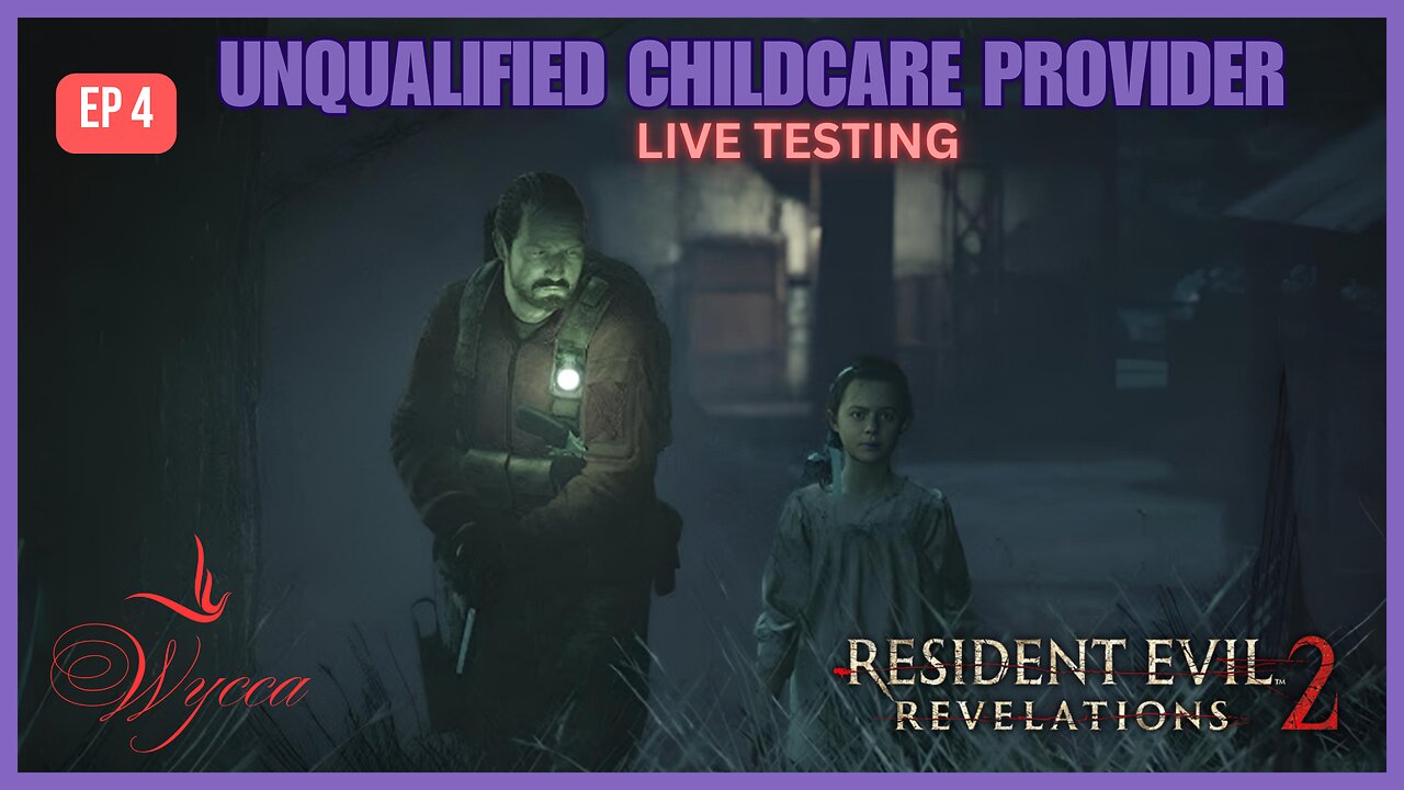 🟣 TERROR ISLAND: UNQUALIFIED CHILDCARE PROVIDER 🟣 | RESIDENT EVIL REVELATIONS 2 | Ep 4