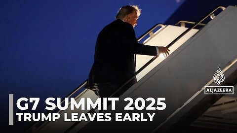 Donald Trump leaves G7 summit early as Israel-Iran conflict intensifies
