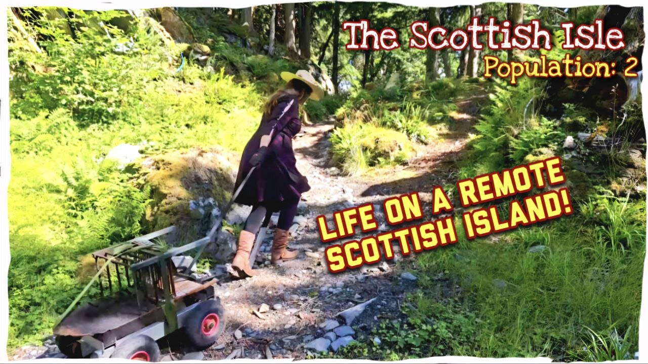 04: Renovating a 500-year-old Cottage: Life on a remote Scottish Island | Off-grid Living.