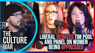Liberal DEBATES Tim Pool And Panel On Women Being OPPRESSED