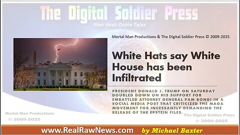 White Hats say White House Has Been Infiltrated