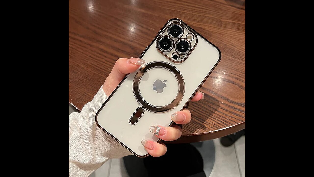 MagSafe Compatible Clear Phone Case, for iPhone 13, iPhone 13 Pro, and iPhone 13 Pro Max