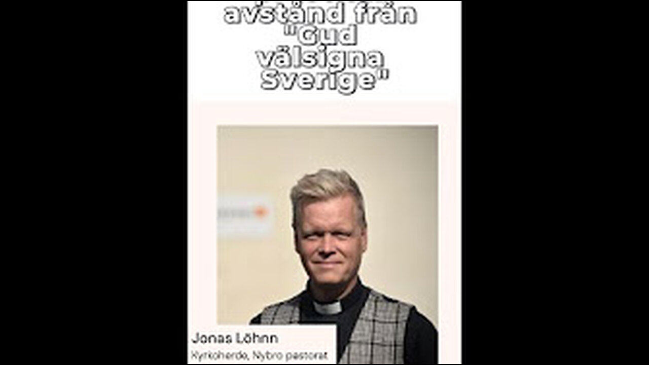 AFS ringer upp woke präst.