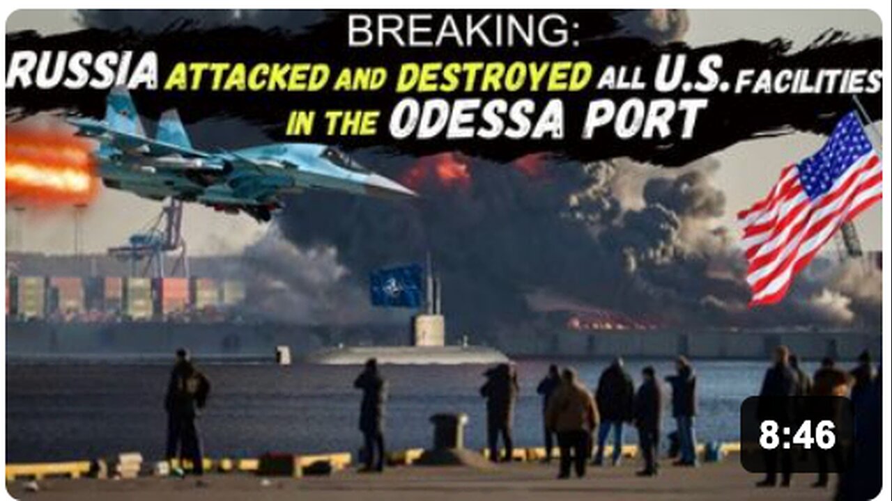 Zelensky Handed Over the Largest Terminal of the ODESSA Port 'OLIMPEX' to the U.S. - BIG MISTAKE