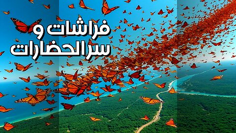 فراشات ترمم الغلاف الجوي؟ سر الحضارات القديمة! #shorts