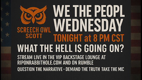 WE THE PEOPLE WEDNESDAY - "WTH??"