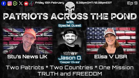Patriots Across The Pond - JASON Q - Friday Deeper Dives