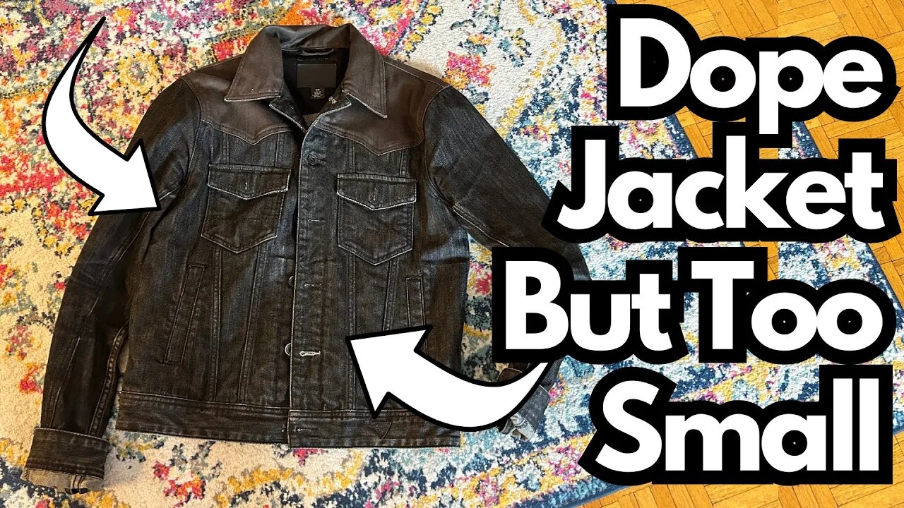 GUESS Jean Jacket - Great quality but too small....