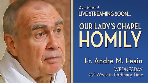 Wednesday of the Twenty-fifth Week in Ordinary Time - September 24, 2025 - OLC HOMILY