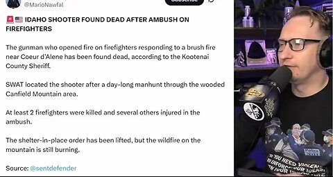 🚨SHOCKING Attack on Idaho Firefighters — BIZARRE Timing Raises RED FLAGS ~ SHOOTER DEAD ~ by We Are Change 6.30.25
