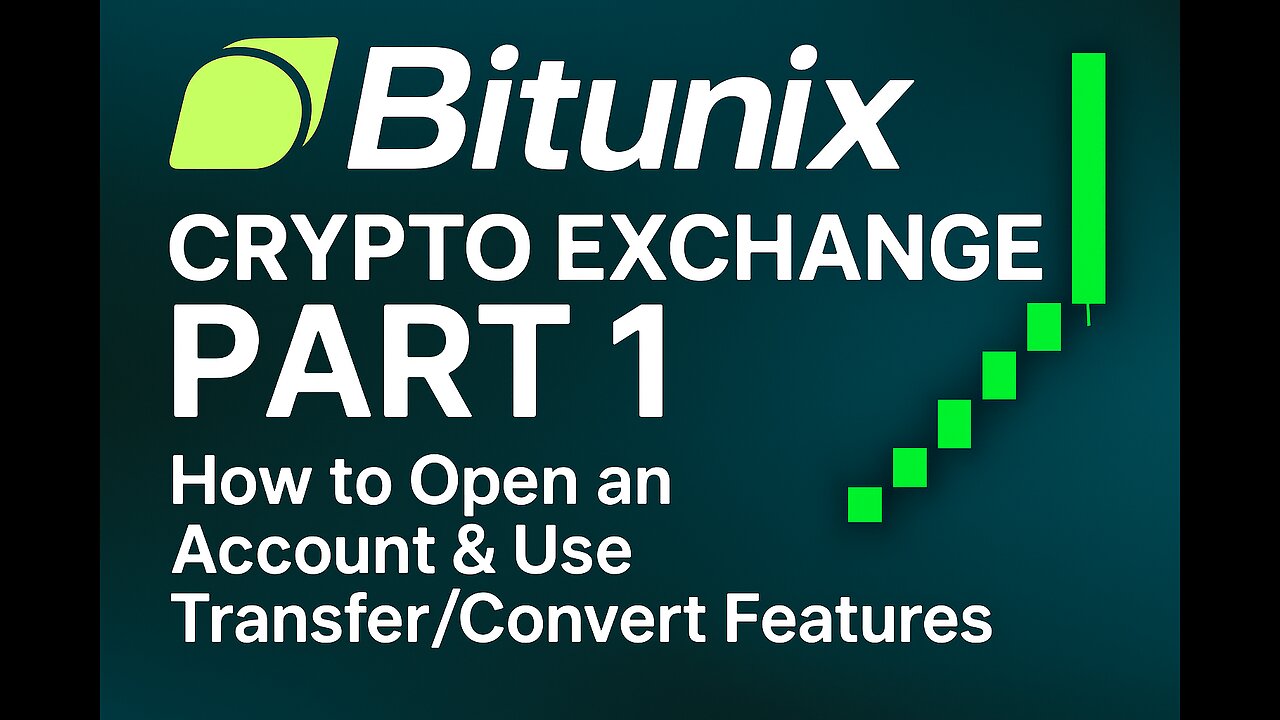 Bitunix Crypto Exchange Part 1: How to Open an Account & Use Transfer/Convert Features