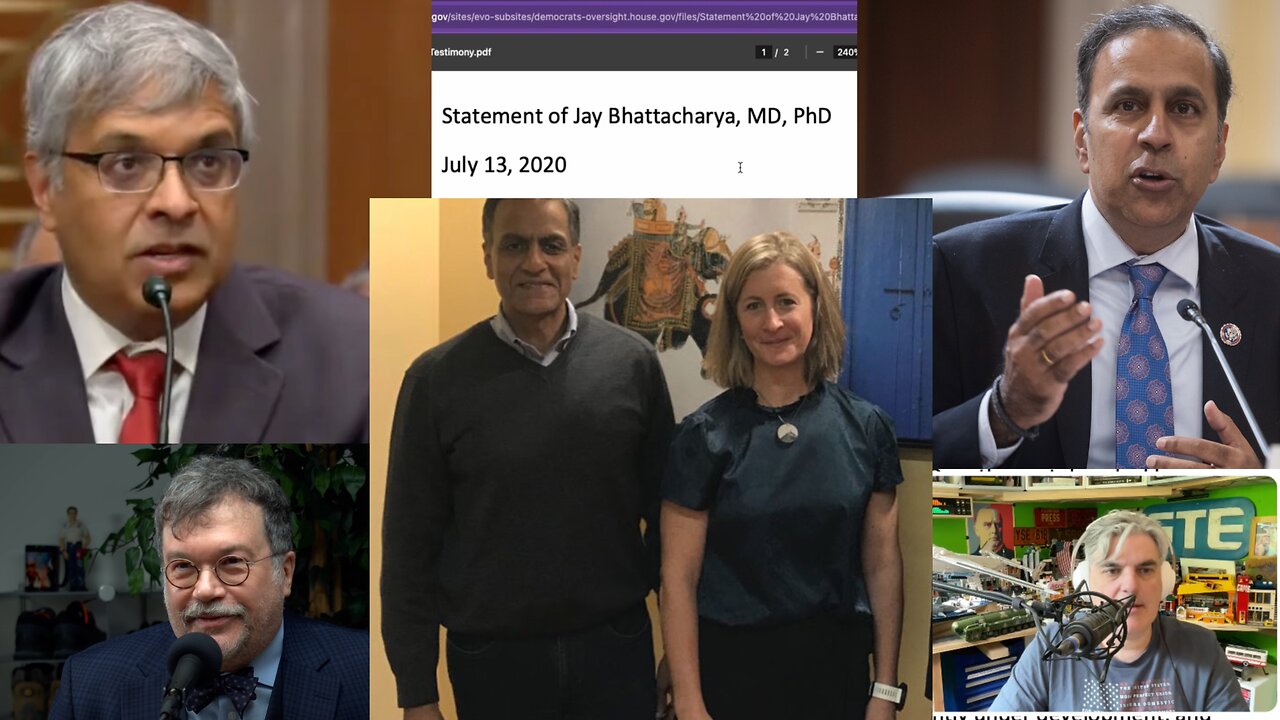 Jay Bhattacharya Krishnamoorthi USG takeover! All show w Piper Stover Robert Malone RFKJ Bannon 1272