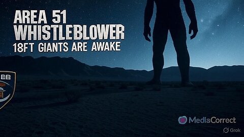 WHISTLEBLOWER: Former Area 51 Security Head CONFIRMS 18ft Tall Giants Are Awakening