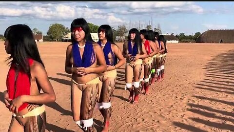 Pré kuarup 2025, na aldeia Tanguro povo Kalapalo._HD