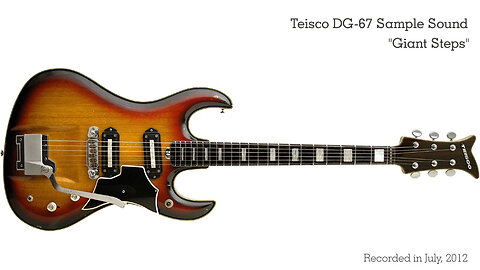 Teisco DG-67 Sample Sound "Giant Steps"