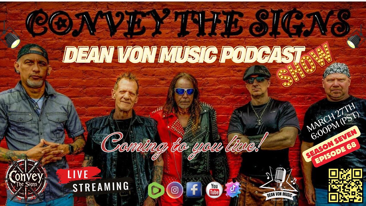 🎤🤘 S7 | E68 "CONVEY THE SIGNS" PODCAST INTERVIEW REMASTERED