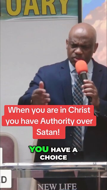 God's promise: Choose Christ and conquer the devil!