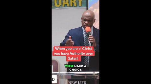 God's promise: Choose Christ and conquer the devil!