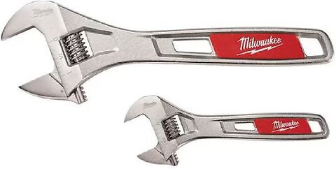 Milwaukee AGN 48-22-7400 Wrench Set Adjacent, 6" & 10"