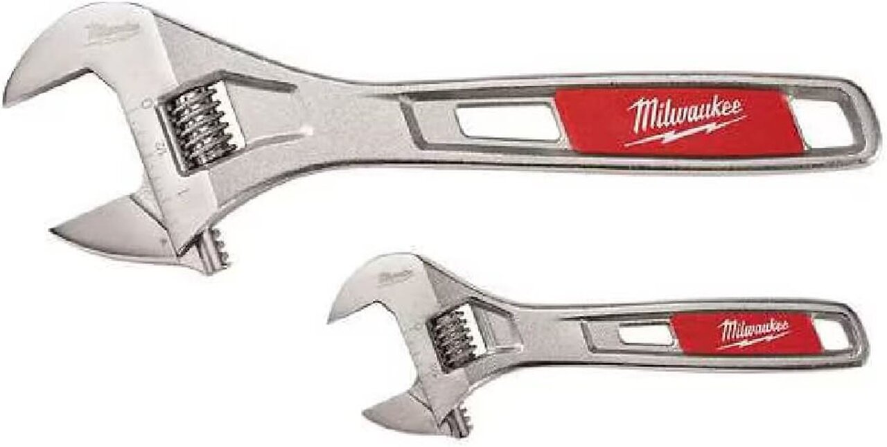 Milwaukee AGN 48-22-7400 Wrench Set Adjacent, 6" & 10"
