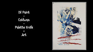 Watch This Abstract Oil Painting Come Alive in Just Minutes